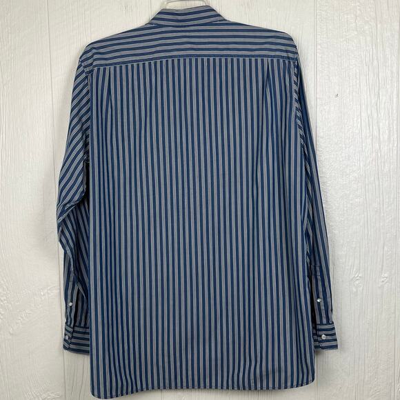 Banana Republic Pearl Snap Shirt men’s XL Slim Fit long sleeve snap up - Picture 5 of 6